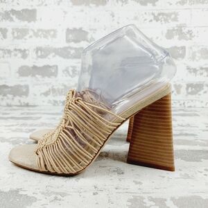 New Sam Edelman Women's Laurette Slip On High Heel Sandals F107